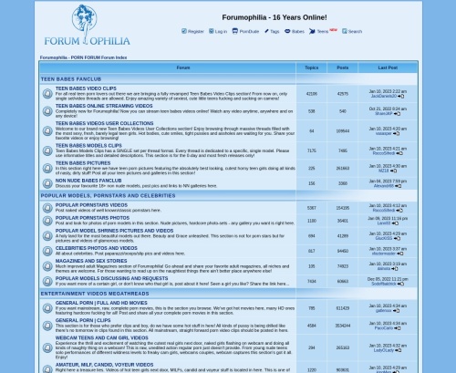 A Review Screenshot of Forumphilia
