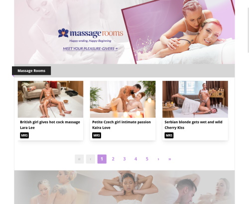 A Review Screenshot of Massagerooms