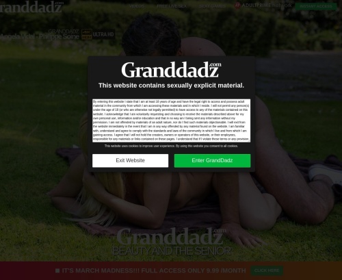 Review screenshot granddadz.com