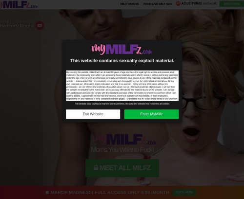 A Review Screenshot of Mymilfz