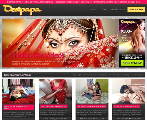 Review screenshot desipapa.com