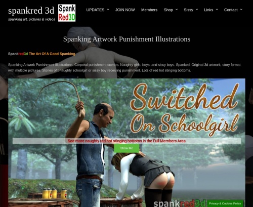 A Review Screenshot of SpankRed 3D