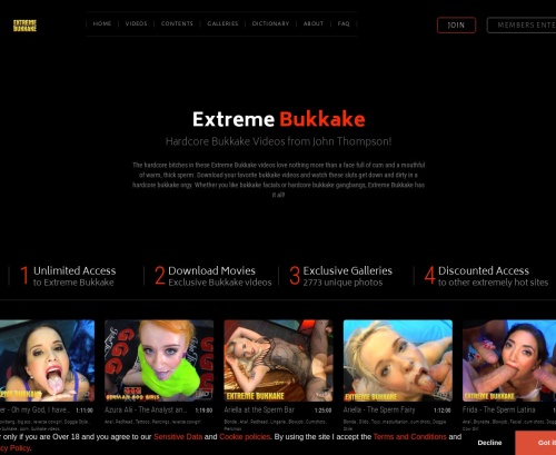 A Review Screenshot of Extremebukkake