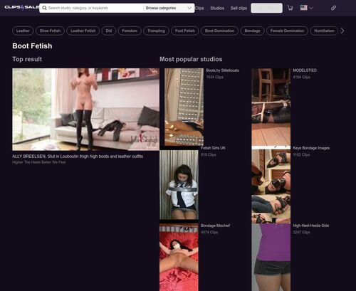 A Review Screenshot of Clips4sale Boot Fetish
