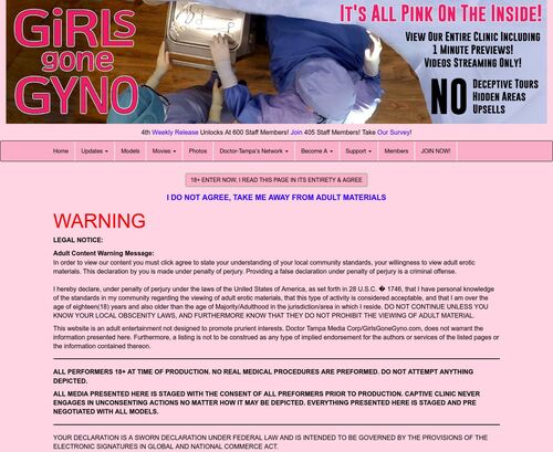 Review screenshot Girlsgonegyno.com