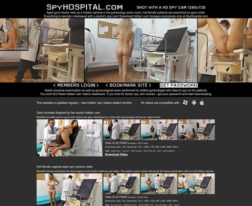 Review screenshot Spyhospital.com