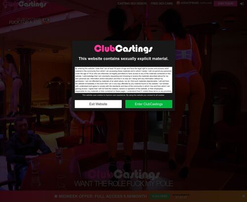 A Review Screenshot of Clubcastings