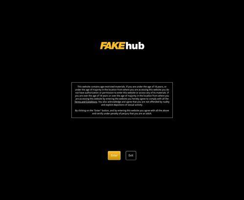 Review screenshot fakehub.com