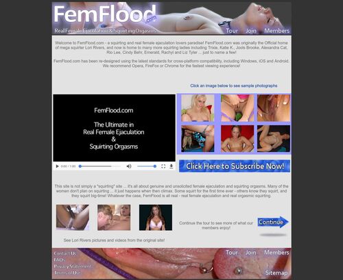 Review screenshot femflood.com
