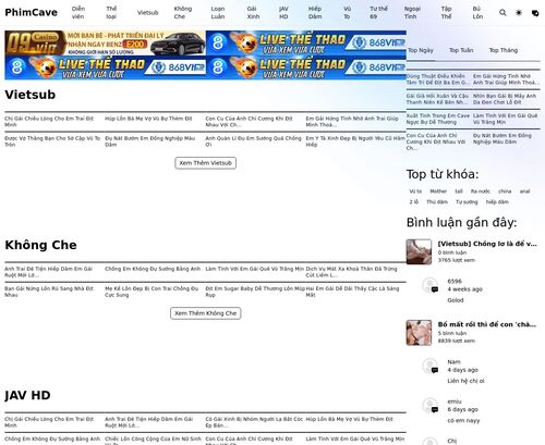 Review screenshot phimcave.top