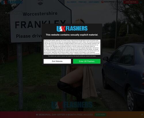 Review screenshot uk-flashers.net