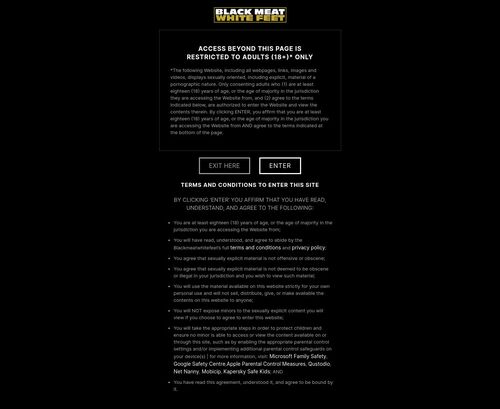 A Review Screenshot of Black Meat White Feet
