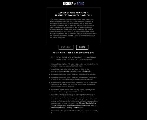A Review Screenshot of Blacks On Boys