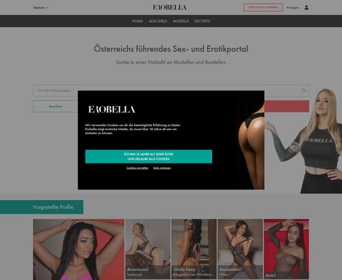 A Review Screenshot of Erobella Österreich