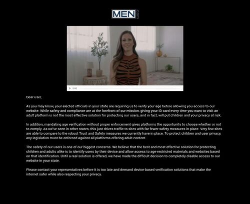 A Review Screenshot of MenNetwork
