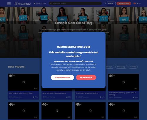 A Review Screenshot of CzechSexCasting