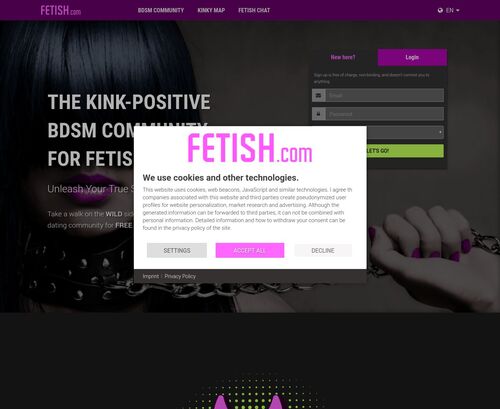 Review screenshot fetish.com