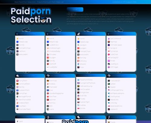 Review screenshot paidpornselection.com