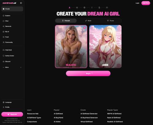 A Review Screenshot of OurDream